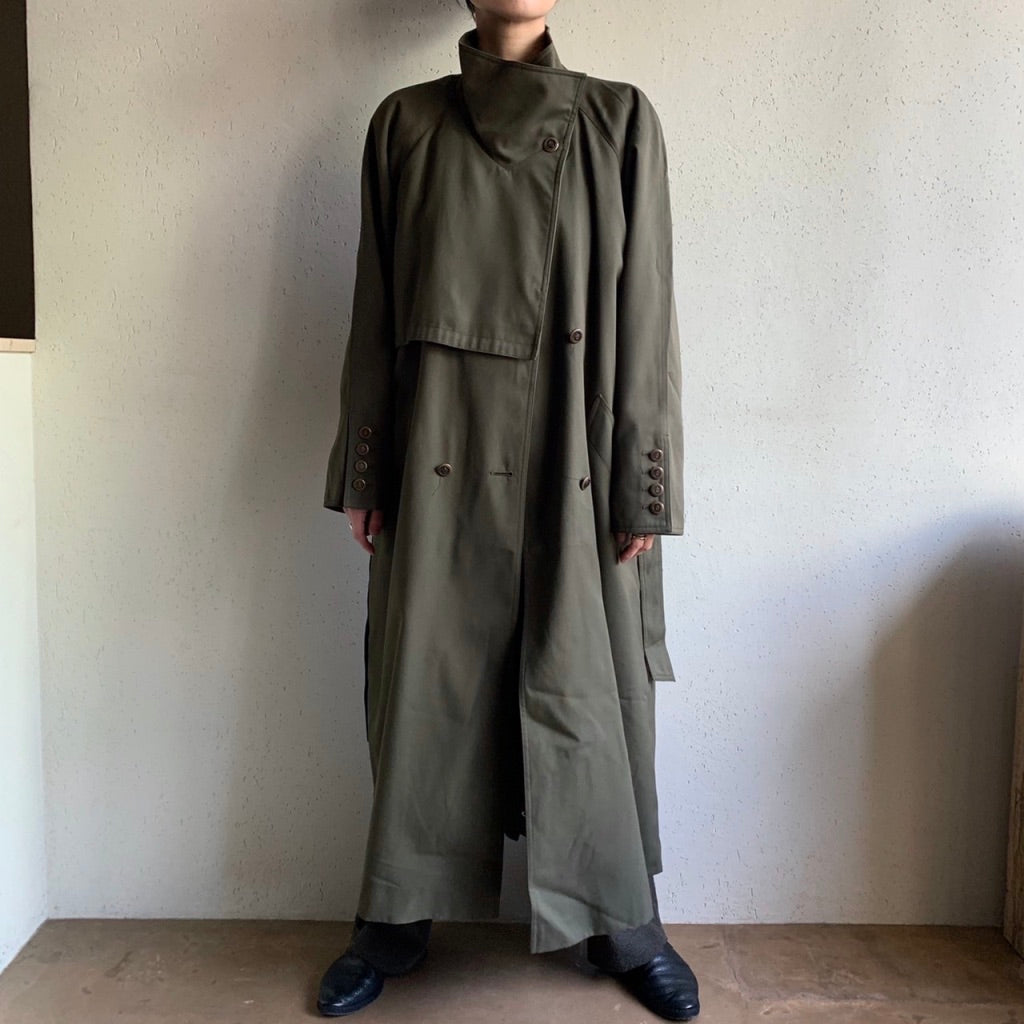 80s “GANTOS” Pleats Coat