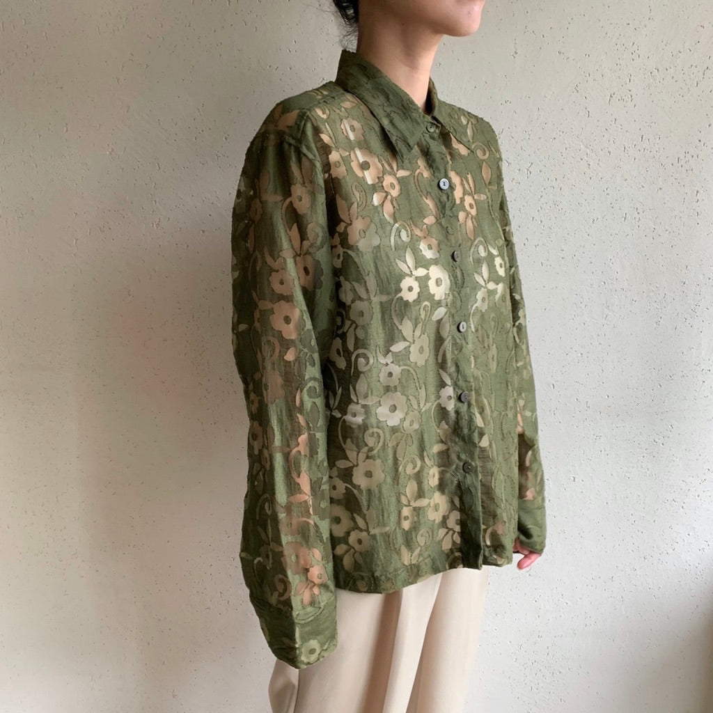 90s Sheer Blouse