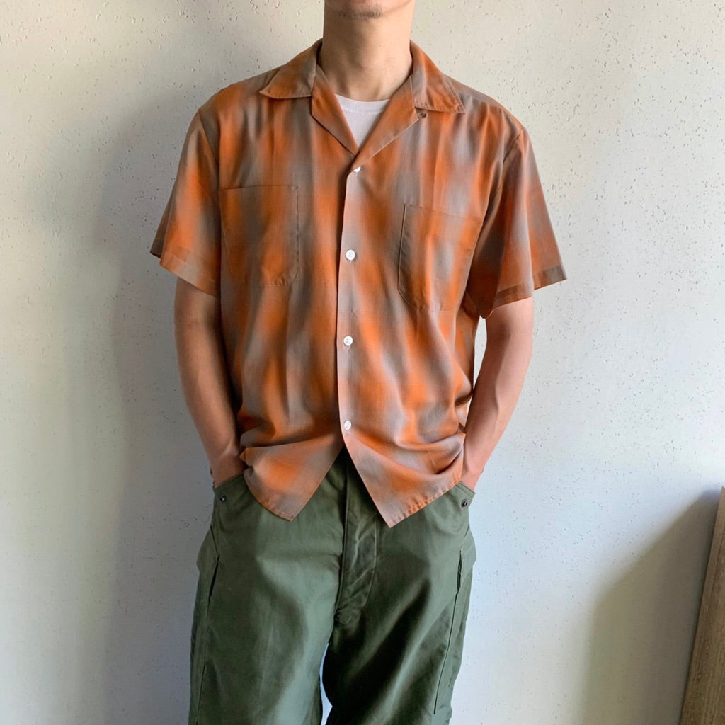 60s McGREGOR Plaid Shadow Shirt