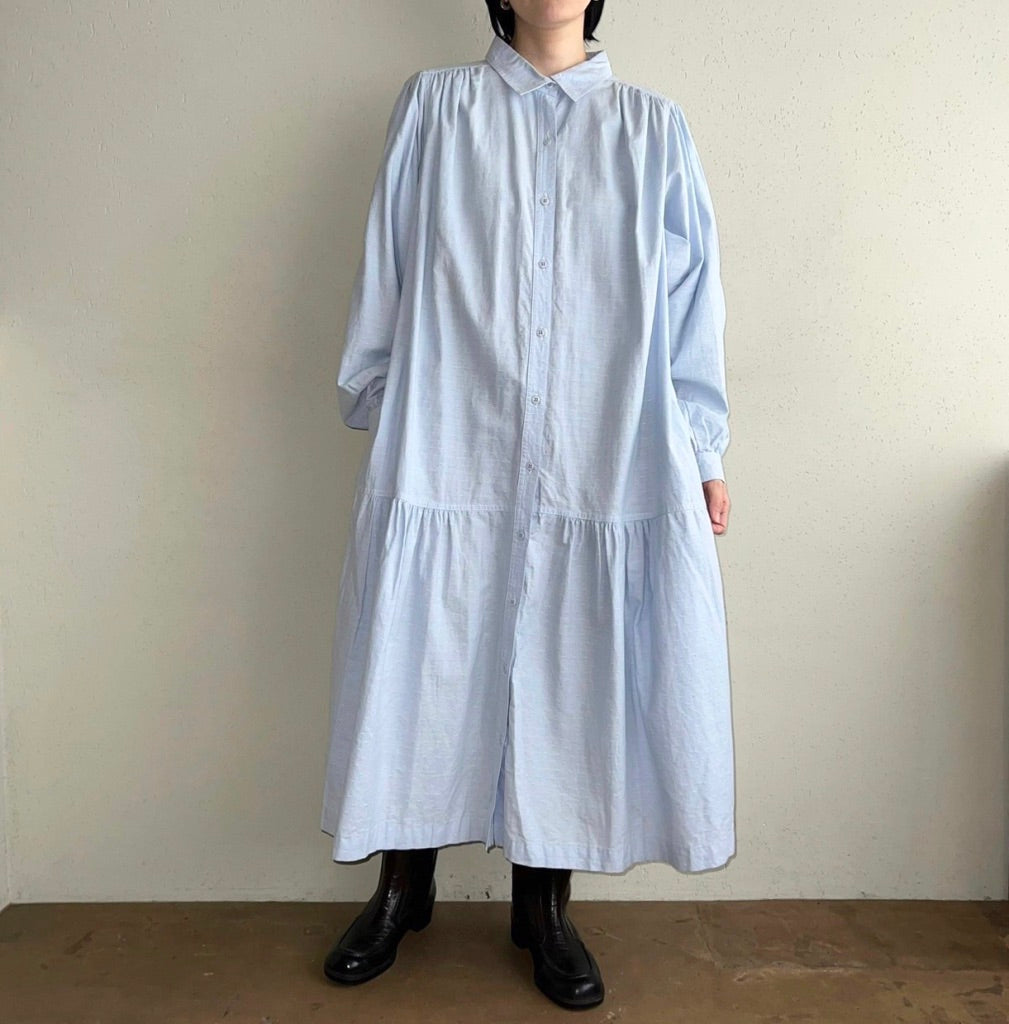 80s Shirt Dress Made in USA