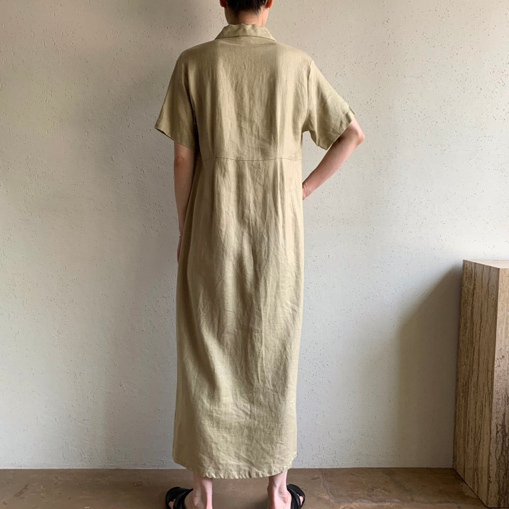 90s Linen Dress