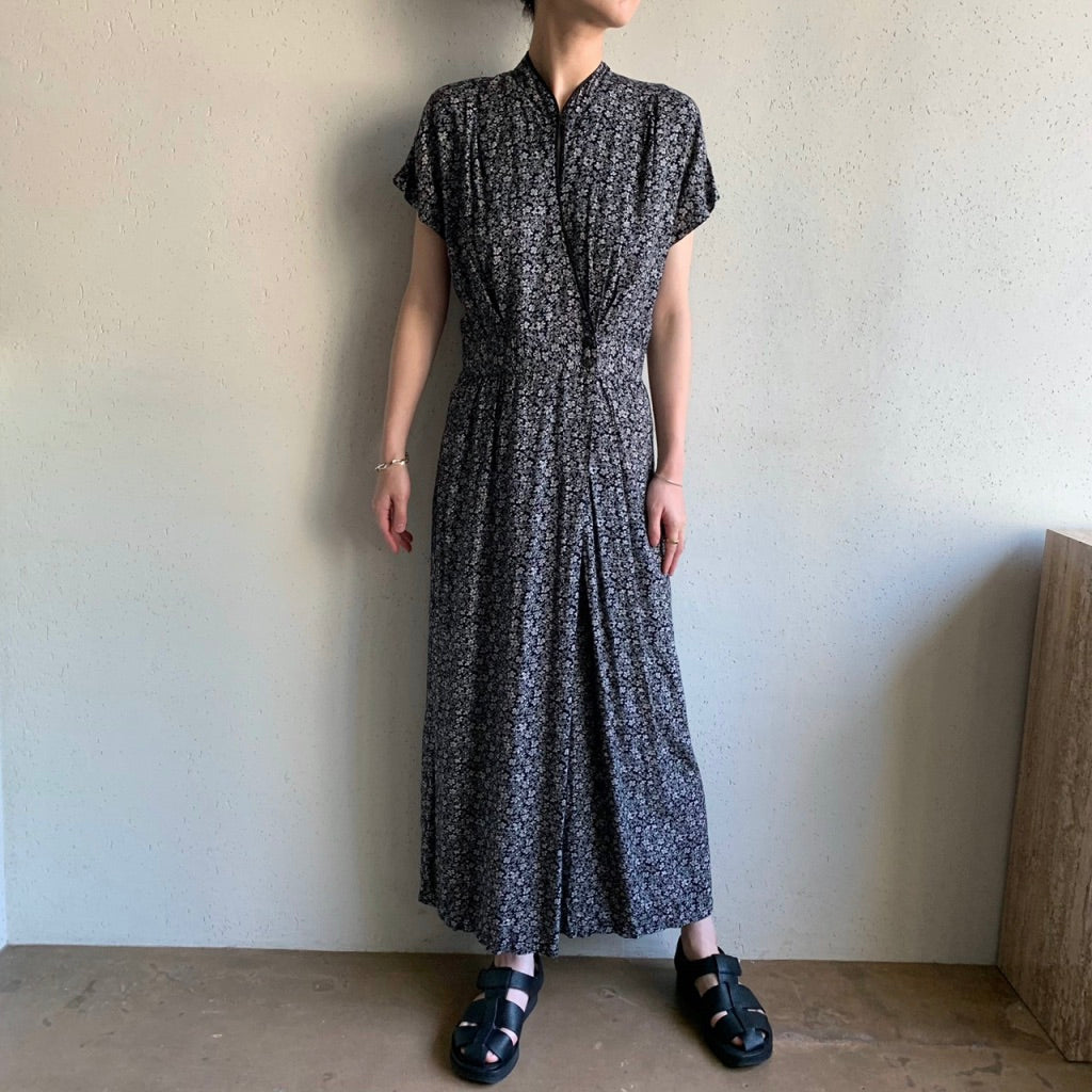 80s Printed Jumpsuit
