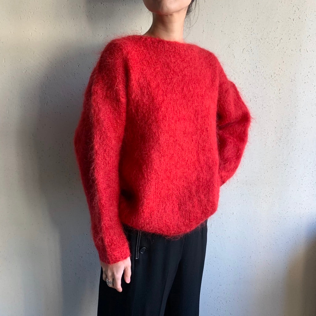 80s Red Knit