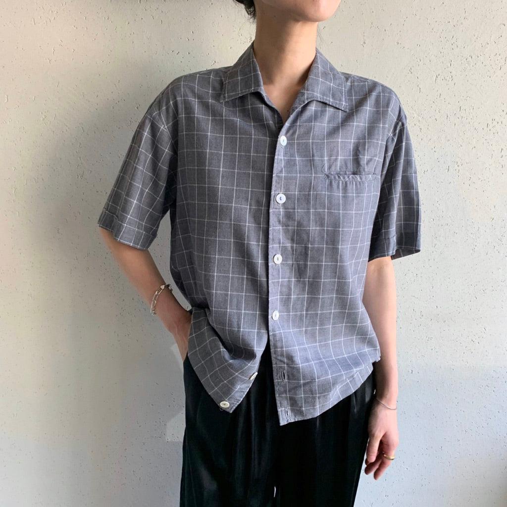 60s Plaid Box Shirts