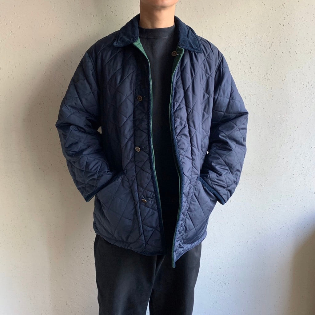 90s EURO Quilted Reversible Jacket