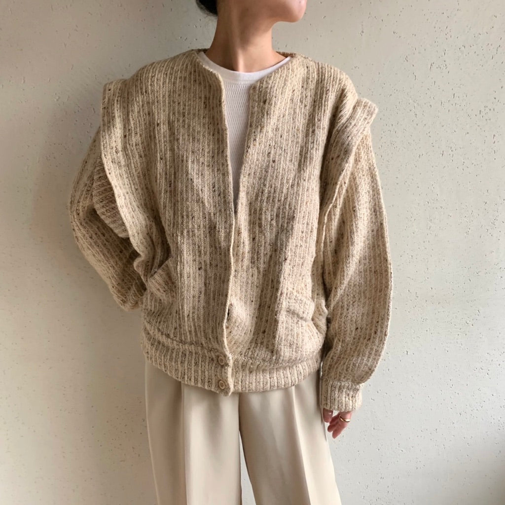 80s Design Knit Jacket