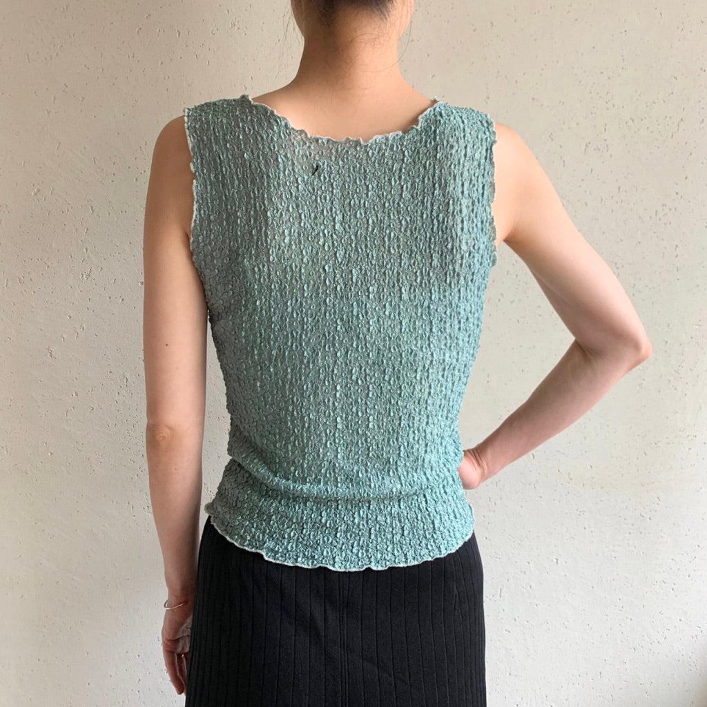 90s Sleeveless Top Made in USA