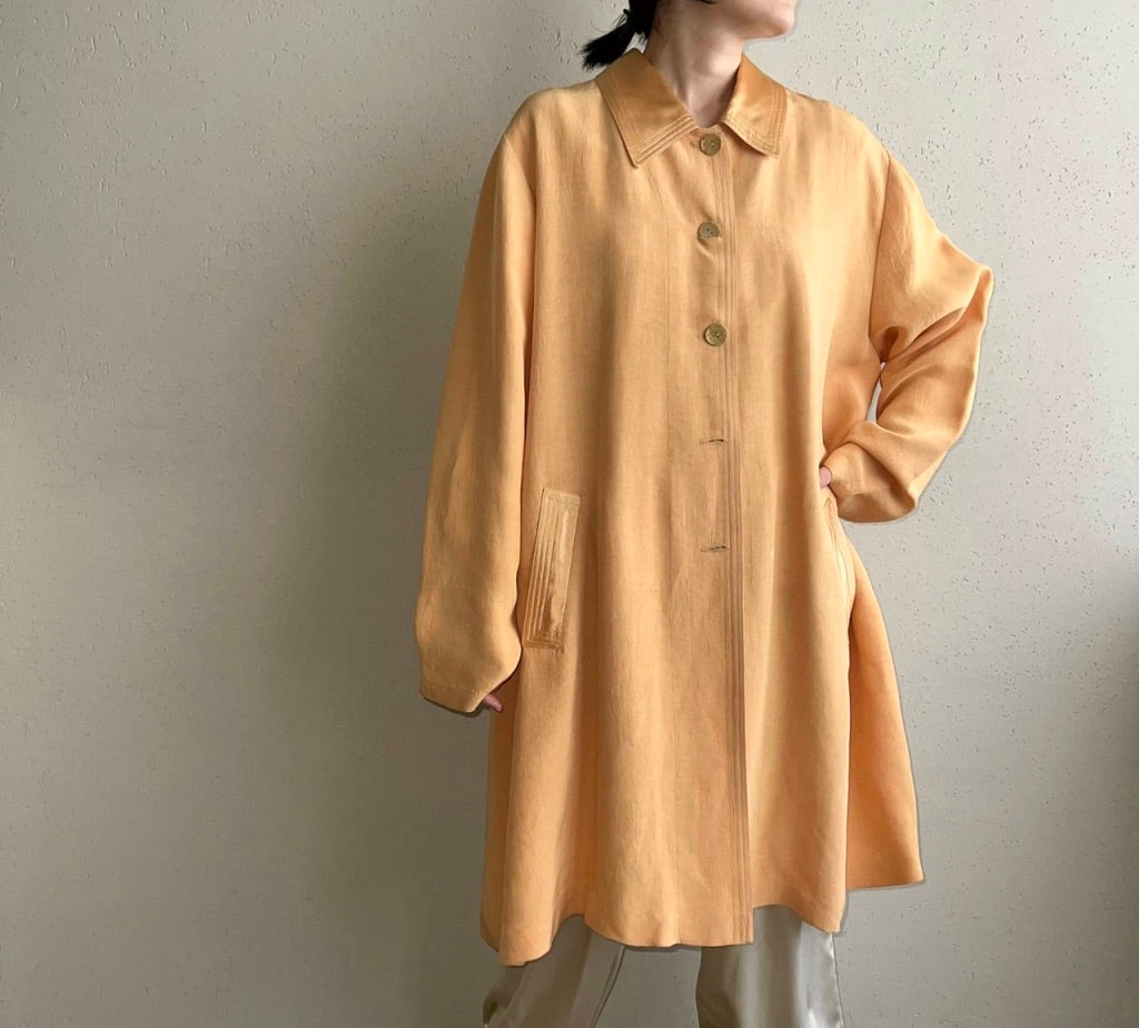 90s Rayon Light Jacket Made in USA