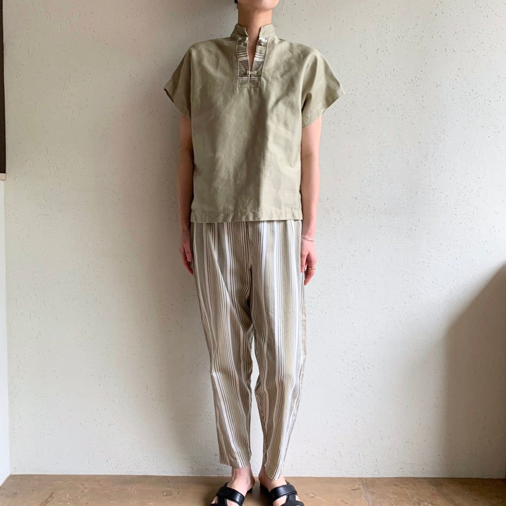 60s Striped Design Two-Piece