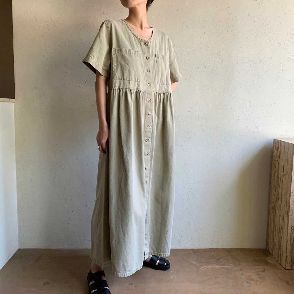 90s Cotton Dress Made in USA