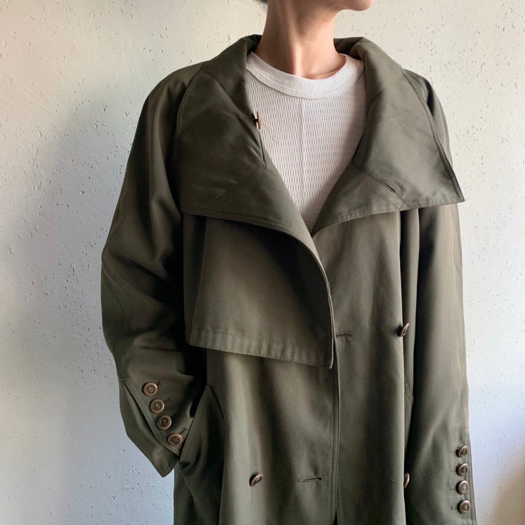80s “GANTOS” Pleats Coat