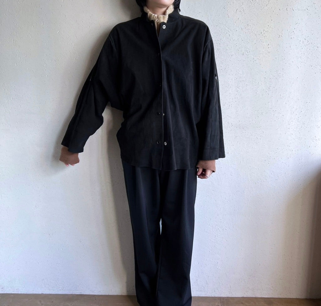 80s Suede Jacket Shirt