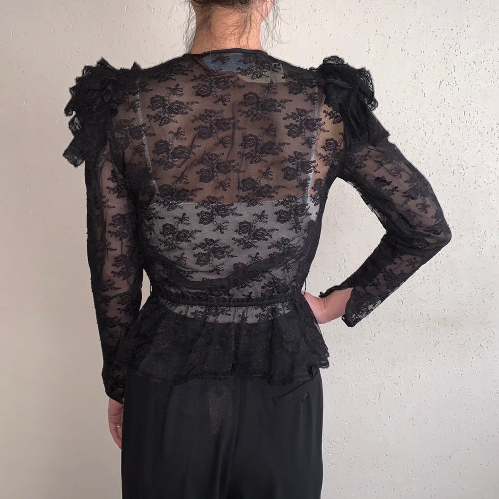 90s Lace Blouse
