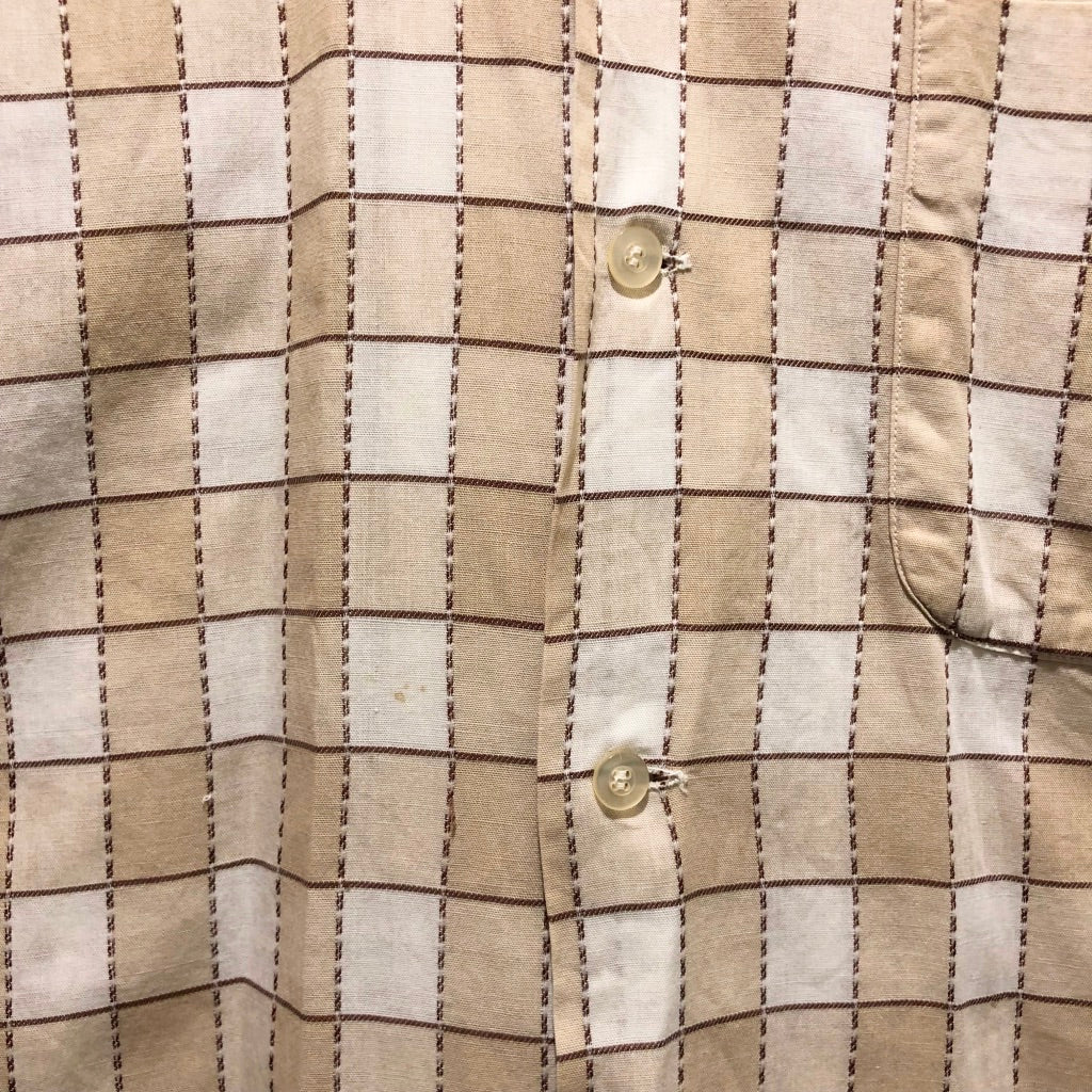 60s Sandy Mac Donald Plaid Box Shirt