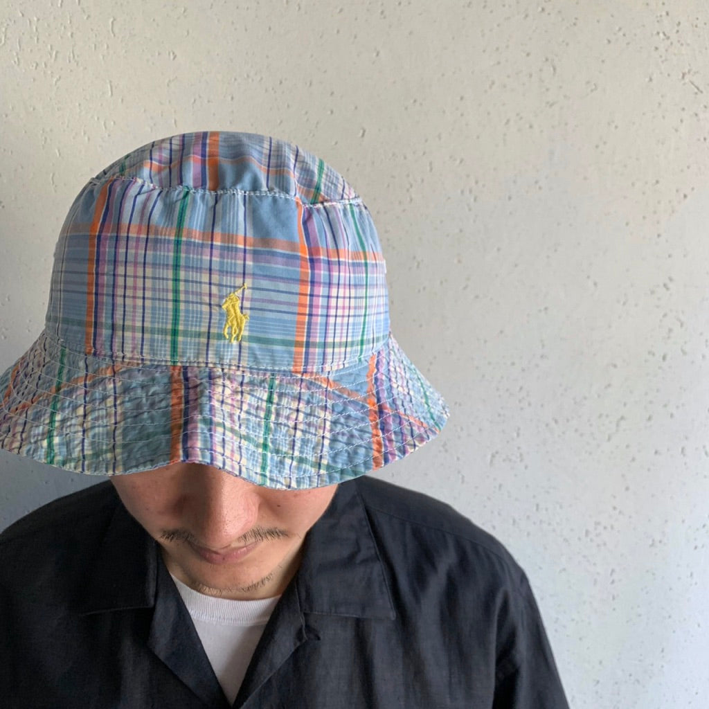 90s Ralph Lauren Plaid Hat