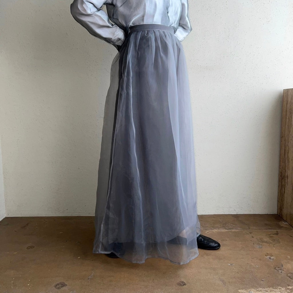 90s Sheer Design Skirt
