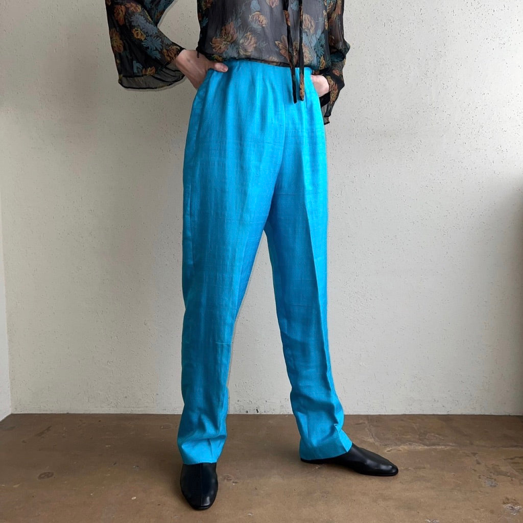 60s "I.MAGNIN" Silk Pants
