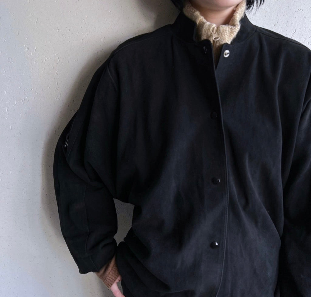 80s Suede Jacket Shirt