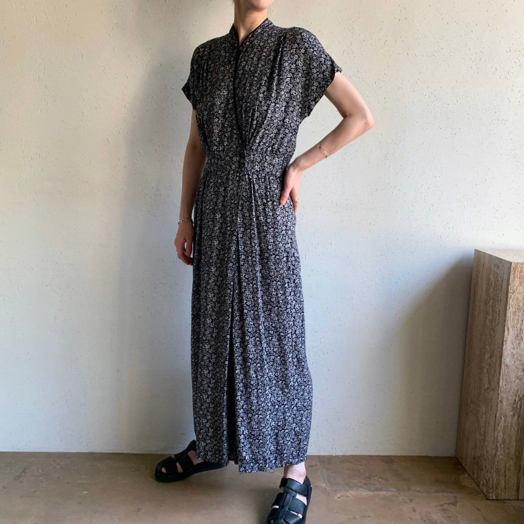 80s Printed Jumpsuit