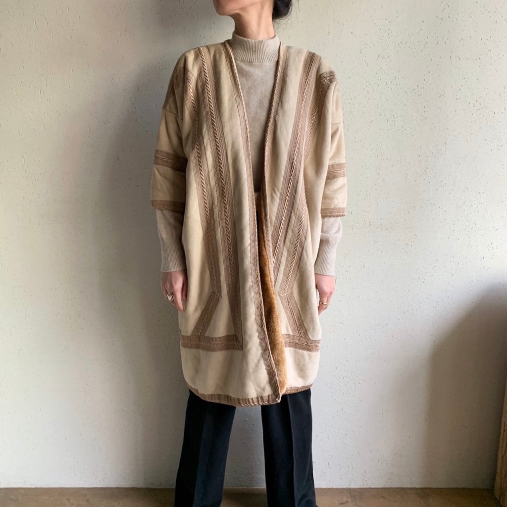 80s Boa Robe