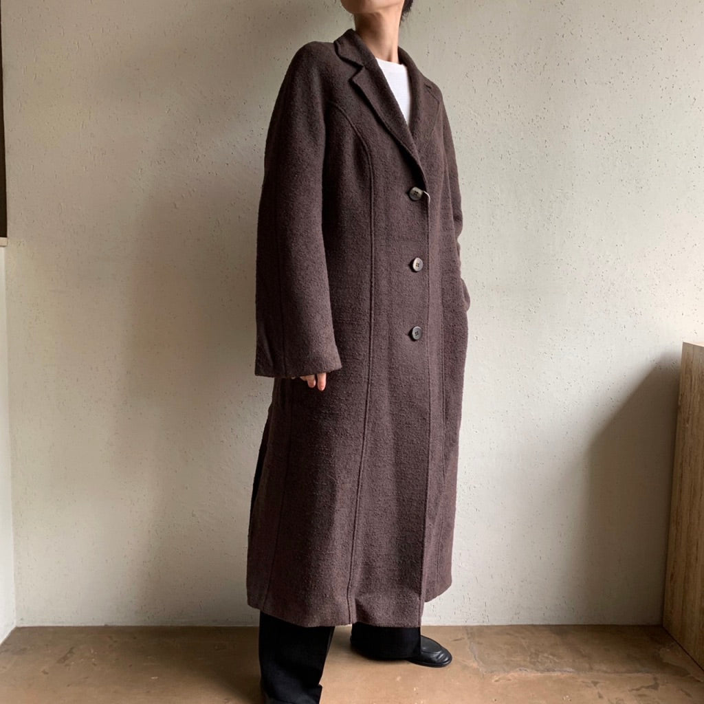 80s EURO Brown Coat Dead Stock