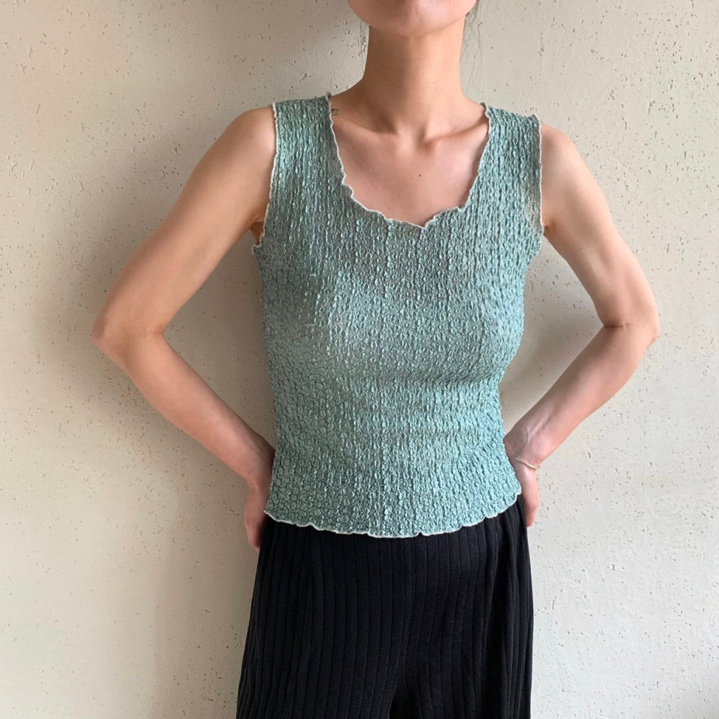 90s Sleeveless Top Made in USA