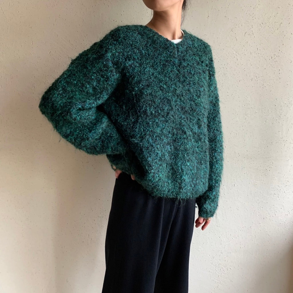 90s "northern isles" Mohair Knit