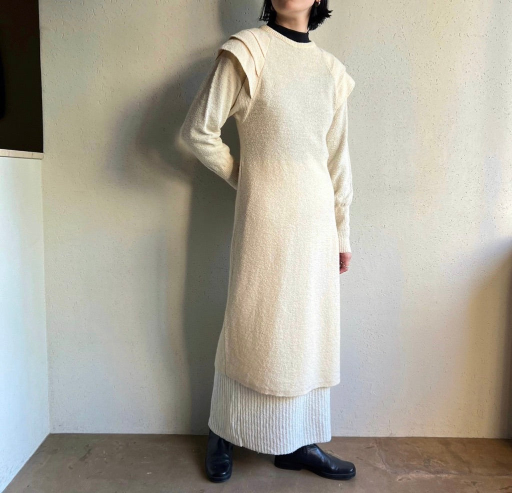 80s " Oscar de la Renta " Knit Dress
