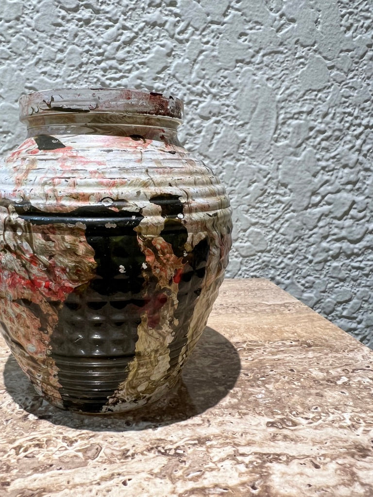 Vintage Abstract Vase