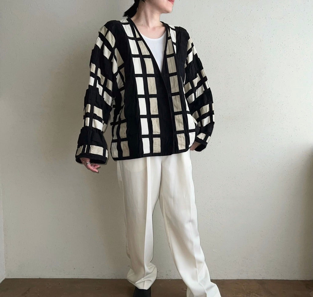 80s Woven Pattern Jacket