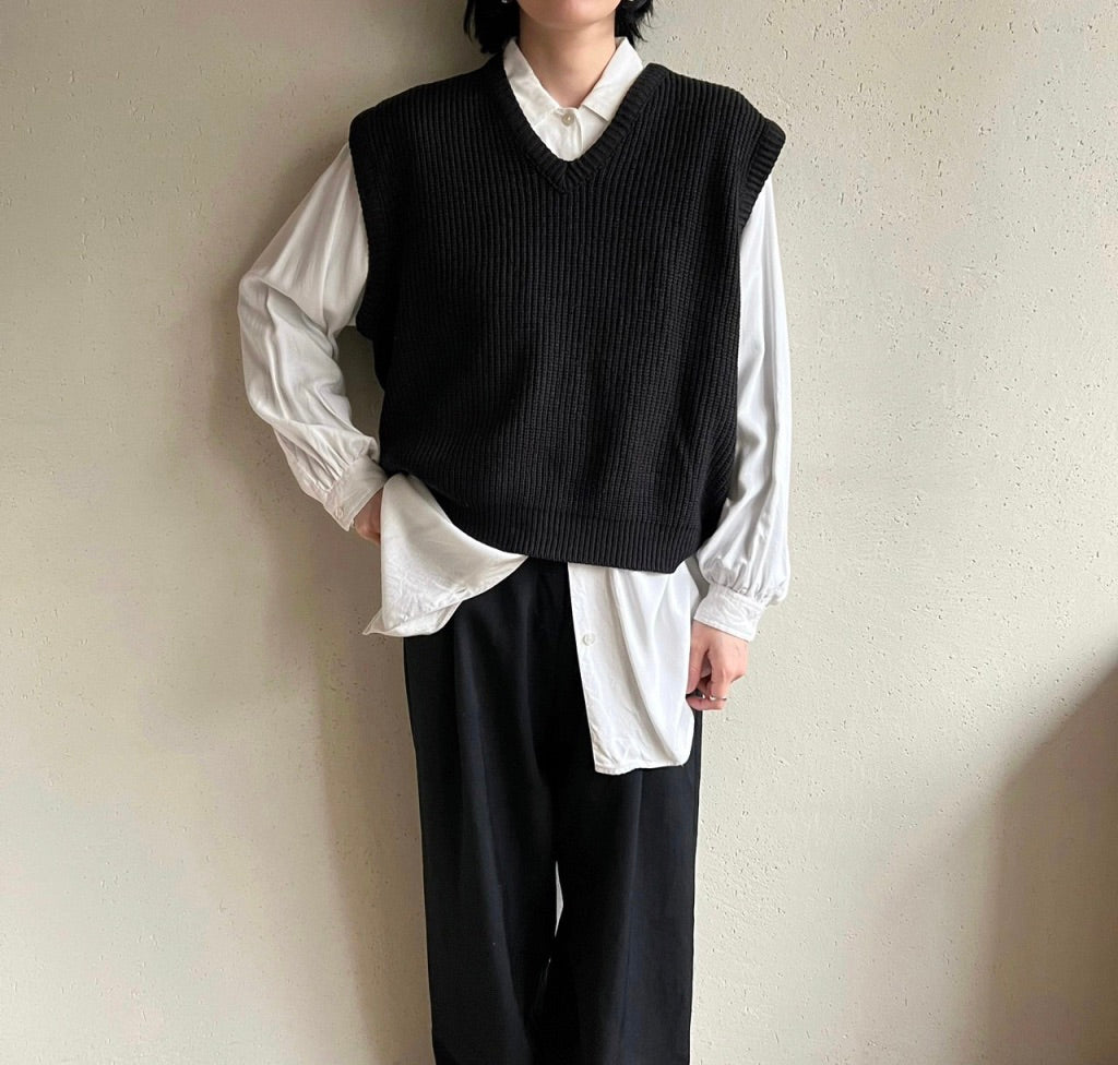 90s Knit Vest Made in USA