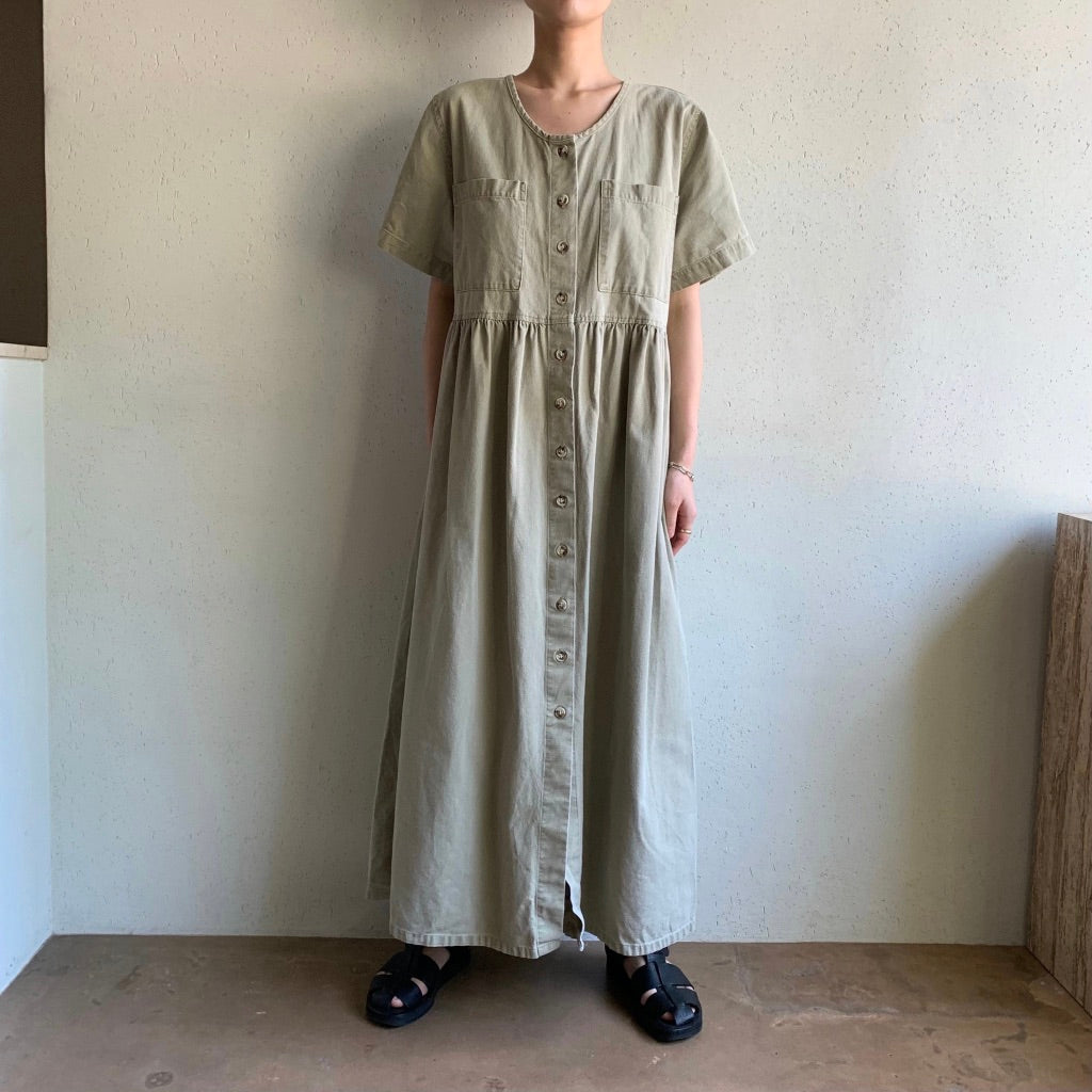 90s Cotton Dress Made in USA