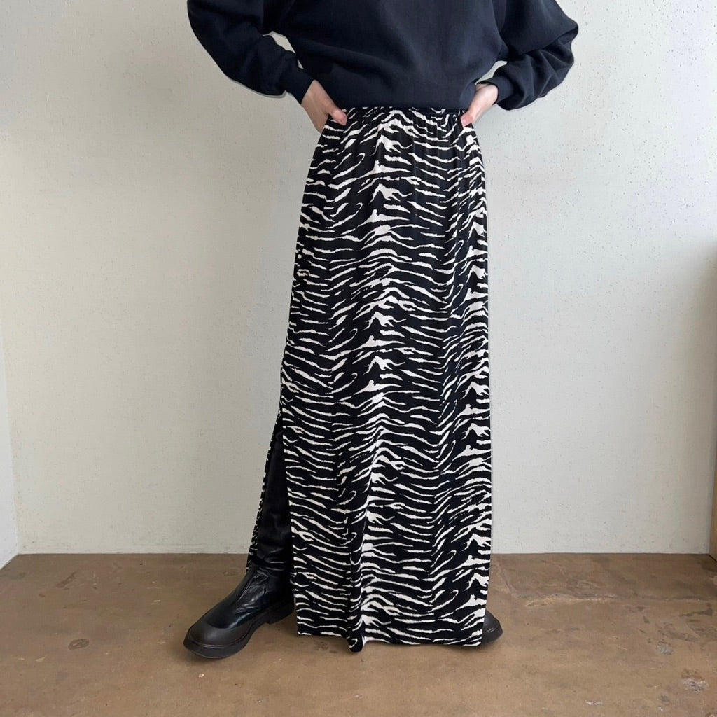 90s Pattern Skirt Made in USA