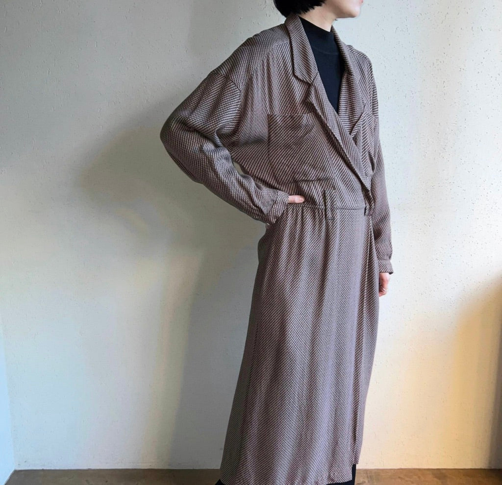 80s " DIANE von FURSTENBERG " Dress Made in USA