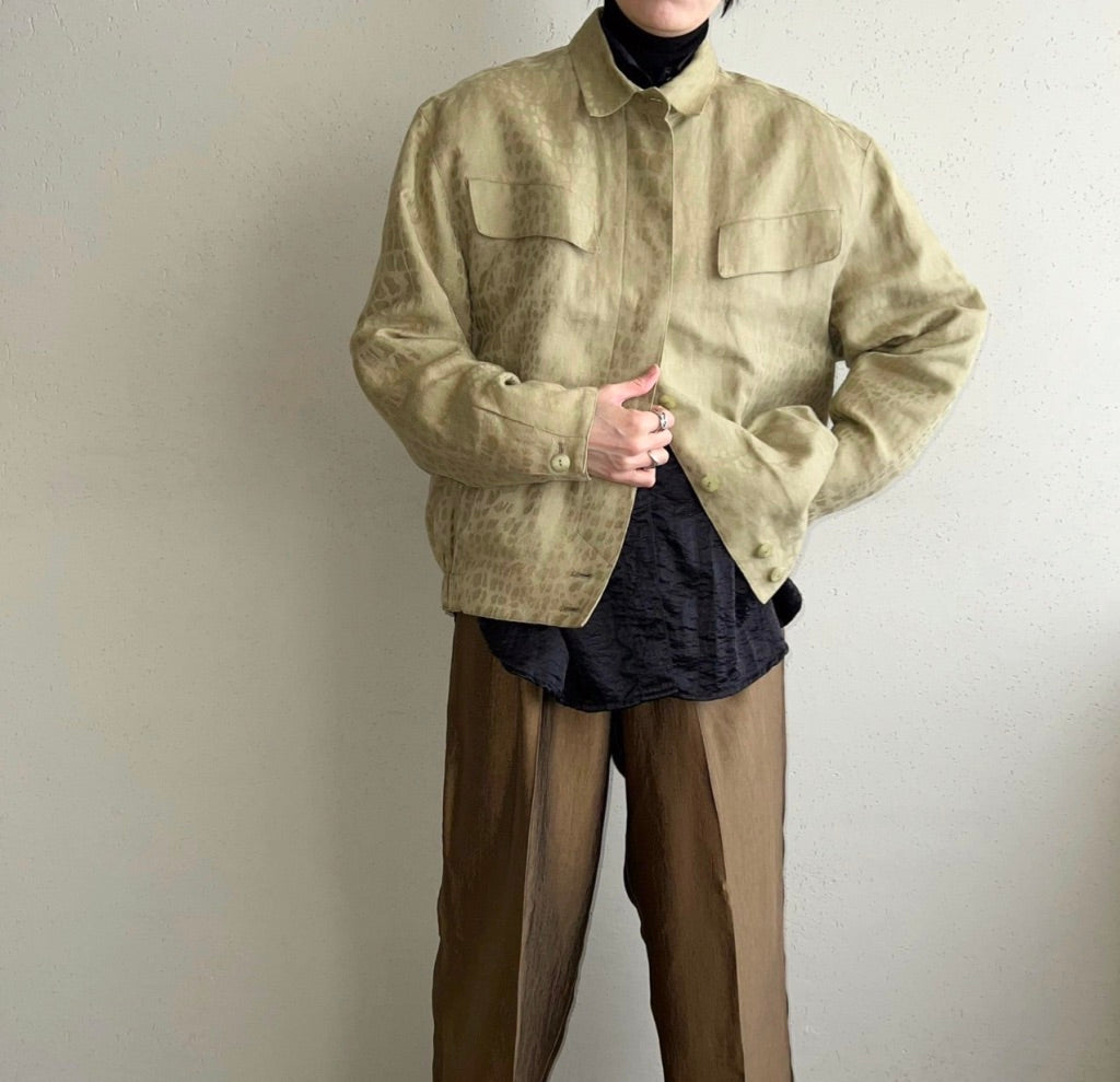 90s Pattern Light Jacket