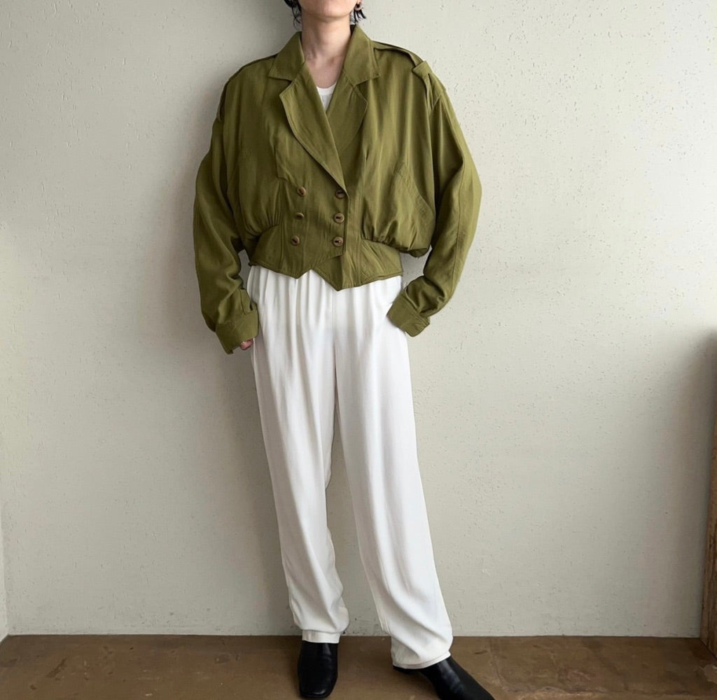 90s Rayon Pants Made in USA