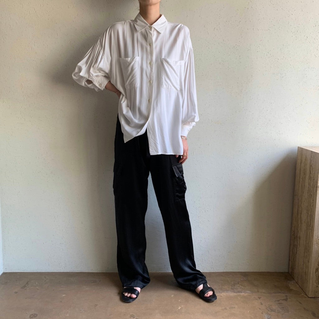 90s Balloon Sleeve Blouse