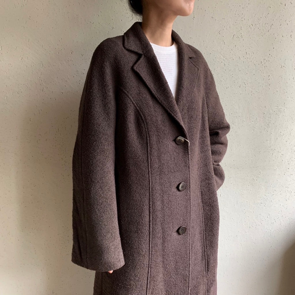 80s EURO Brown Coat Dead Stock
