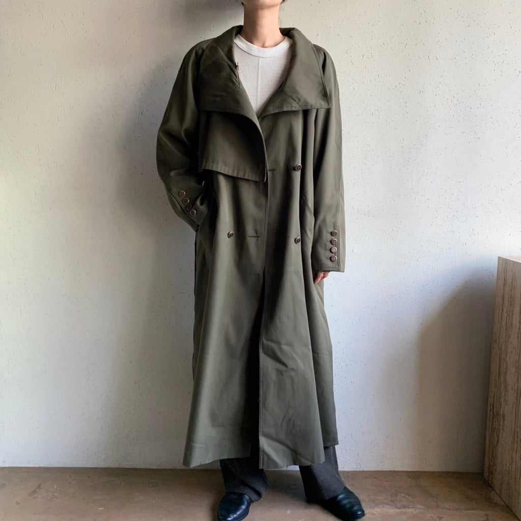 80s “GANTOS” Pleats Coat