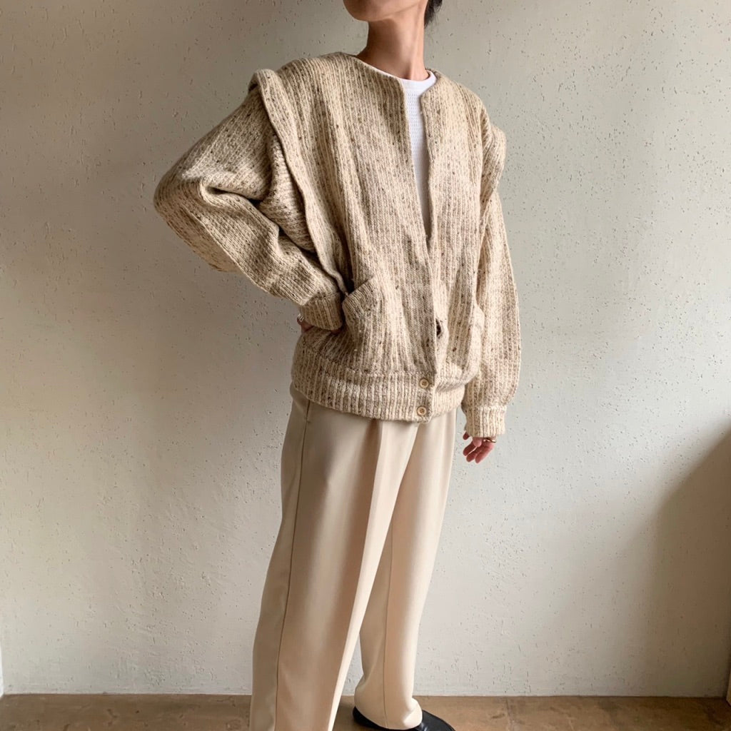 80s Design Knit Jacket