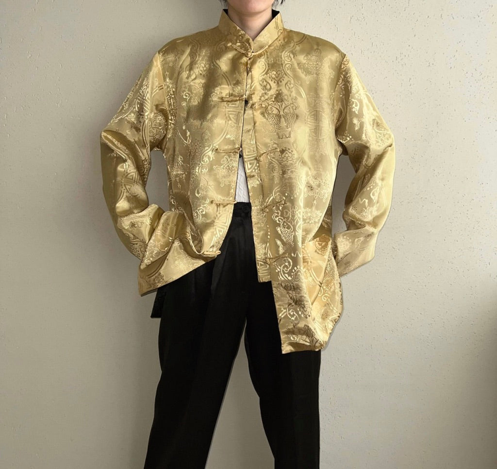 90s Asian Design Reversible Jacket