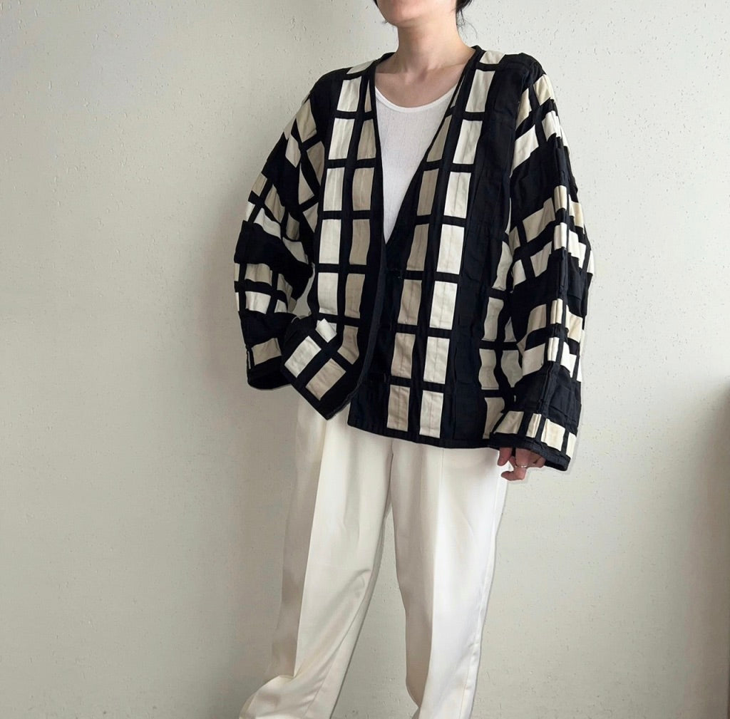 80s Woven Pattern Jacket