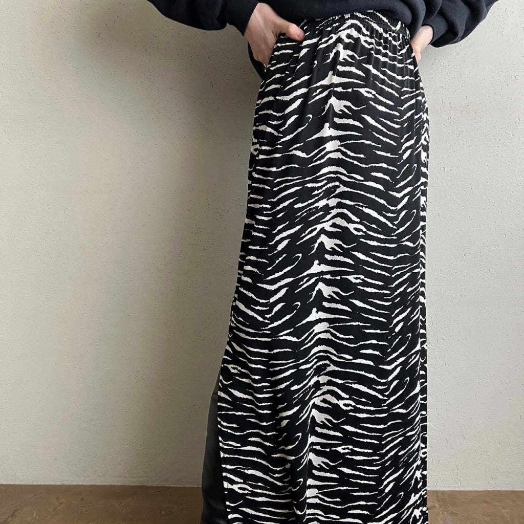 90s Pattern Skirt Made in USA