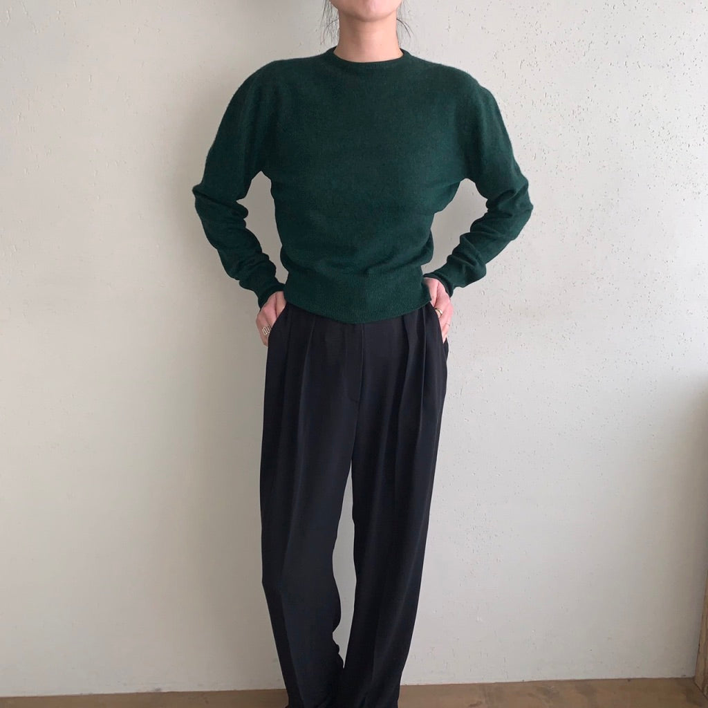 90s Green Light Knit Top
