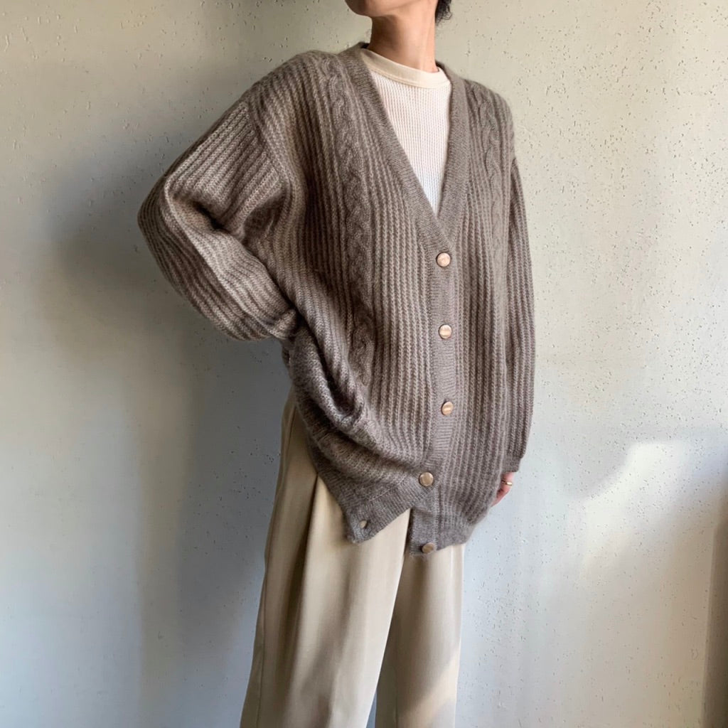90s Mohair Knit Cardigan Made in Italy