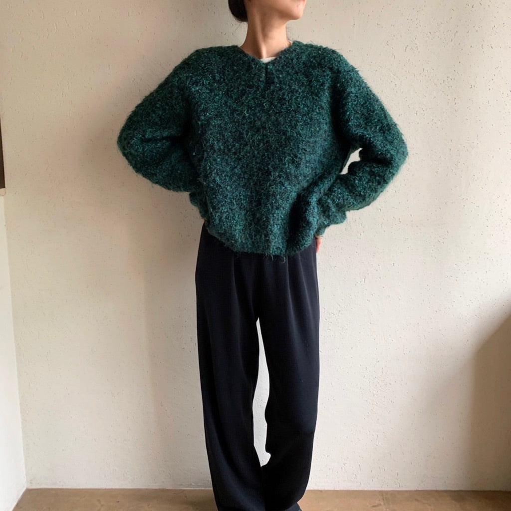 90s "northern isles" Mohair Knit