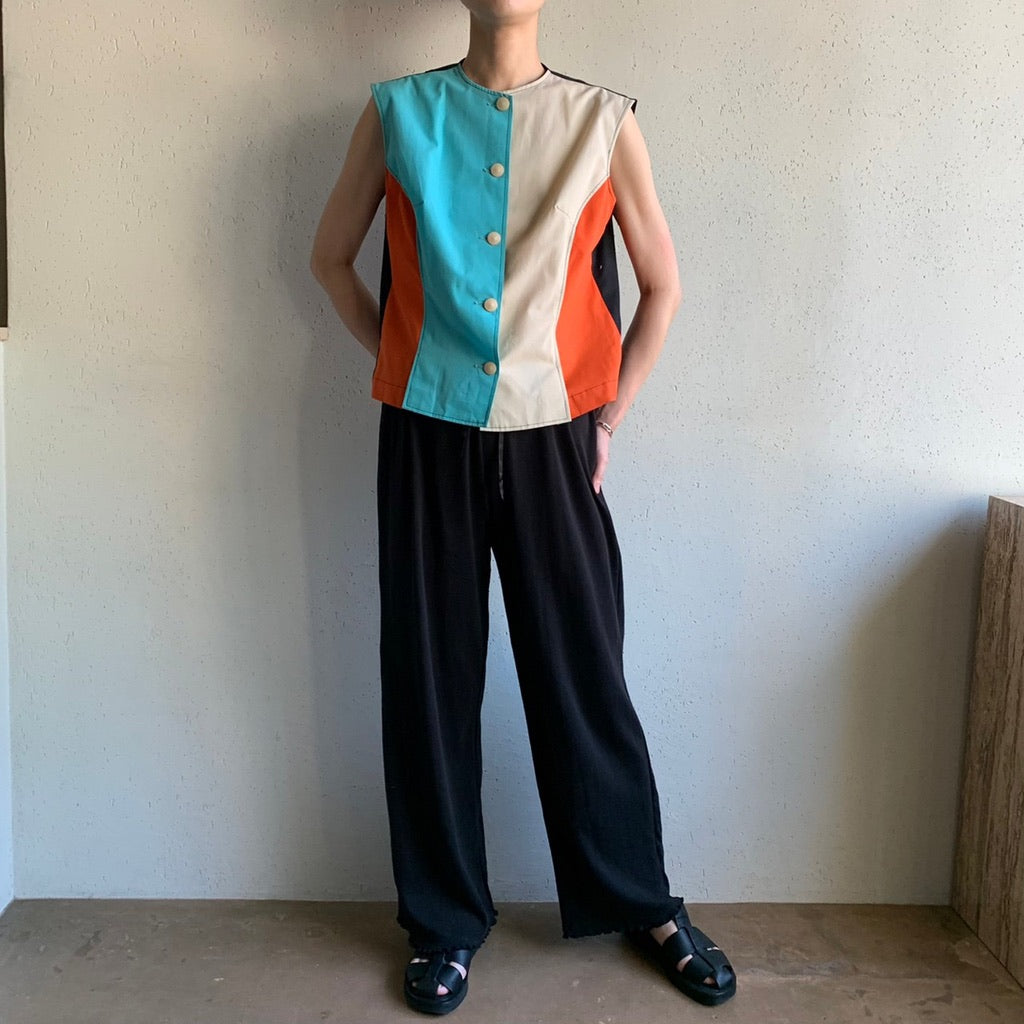 60s Sleeveless Blouse