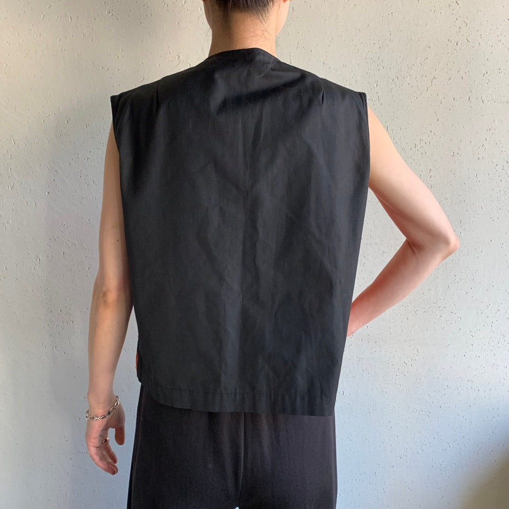 60s Sleeveless Blouse