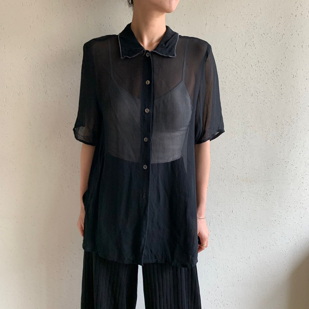 90s Sheer Blouse