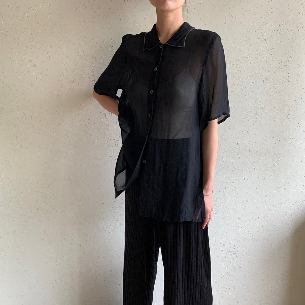 90s Sheer Blouse